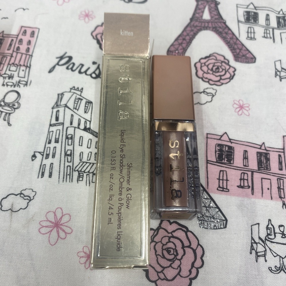 Stila Shimmer & Glow Liquid Eyeshadow -Kitten New In Box & Authentic